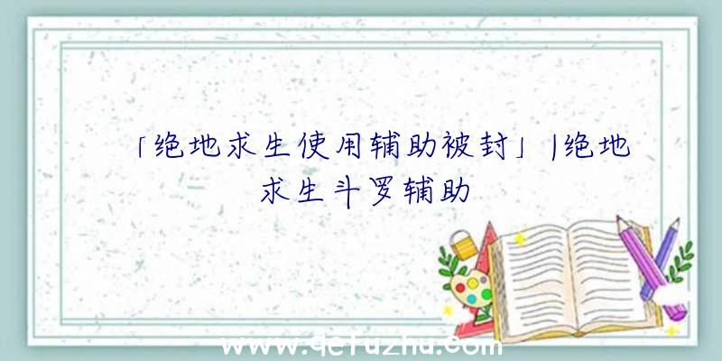 「绝地求生使用辅助被封」|绝地求生斗罗辅助